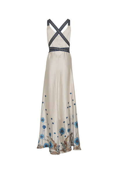 Alejandra Ivory Midi dress